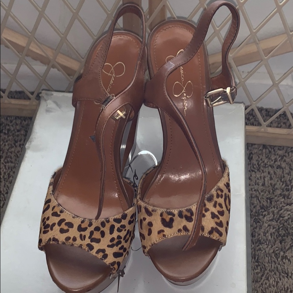 Wedged heels